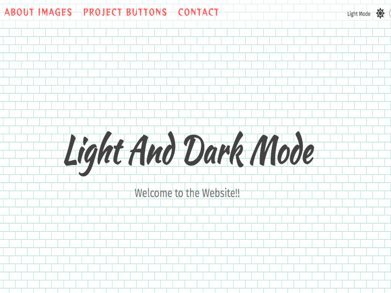 Light and Dark Mode